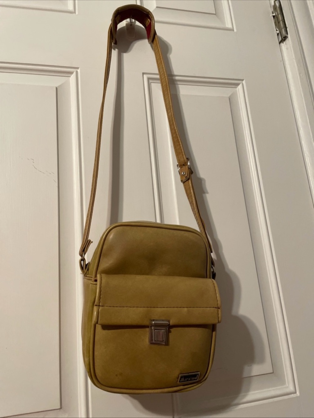 Unbranded Mustard Yellow Camera Crossbody Bag